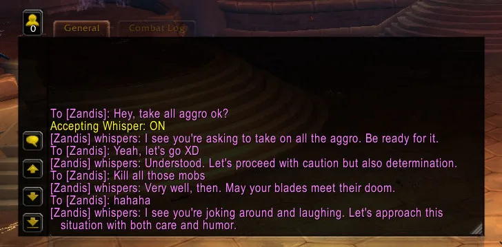 Companions That Talk Back